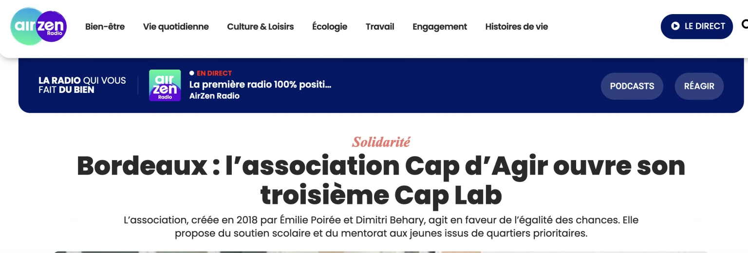 Reportage Airzen radio