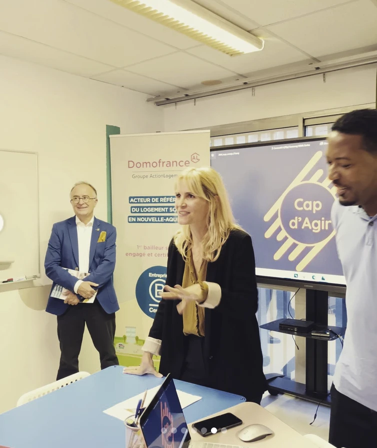 Inauguration du Cap Lab des Aubiers